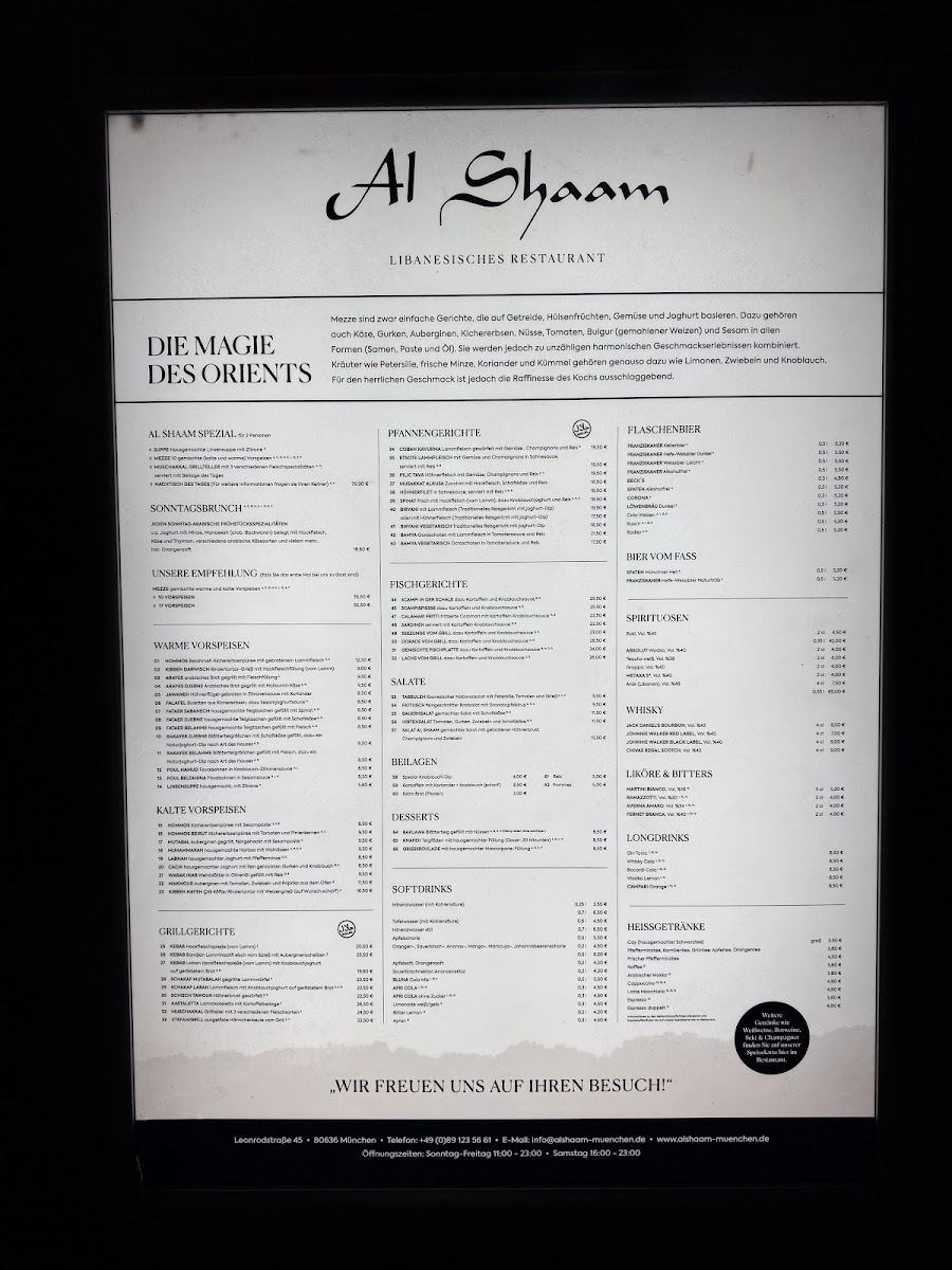 Menu Al Shaam-4