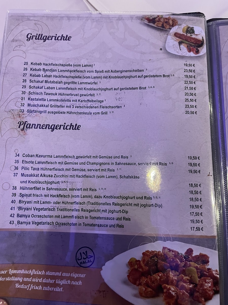 Menu Al Shaam-9
