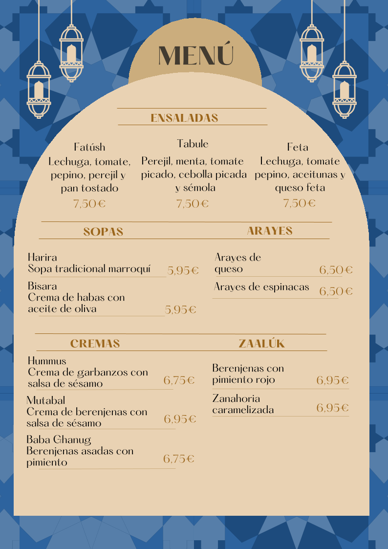 Menu Al Sultán-1