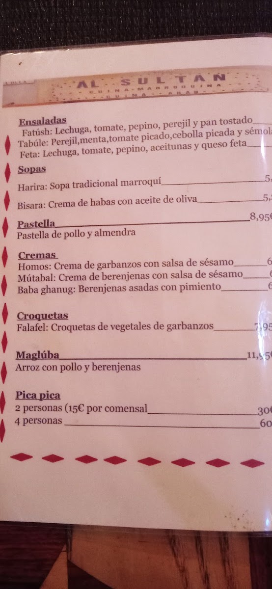 Menu Al Sultán-4