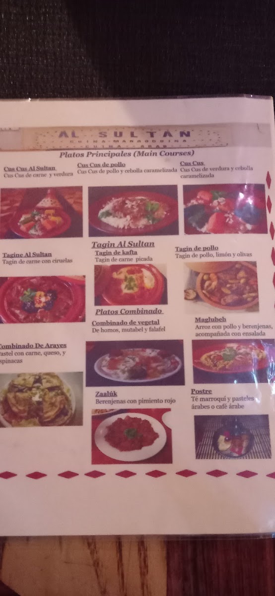 Menu Al Sultán-7