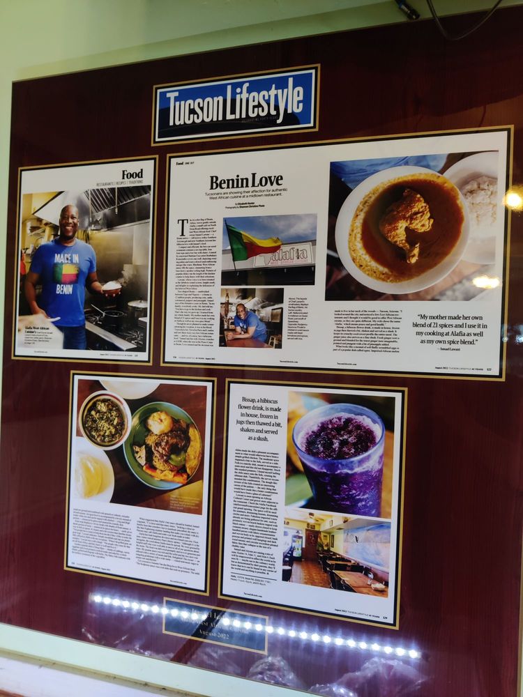 Menu Alafia West African Cuisine Beninese Restaurant-5