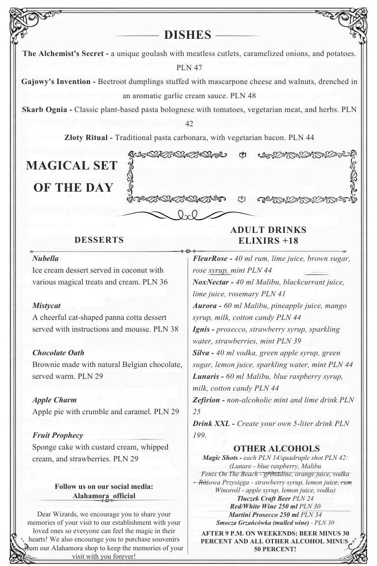 Menu Alahamora Magiczna Kawiarnia-4