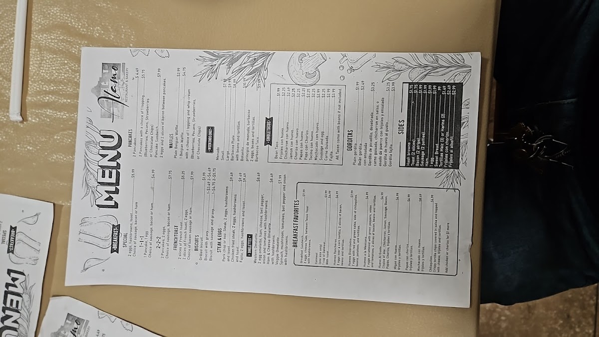 Menu Alamo Restaurant-4