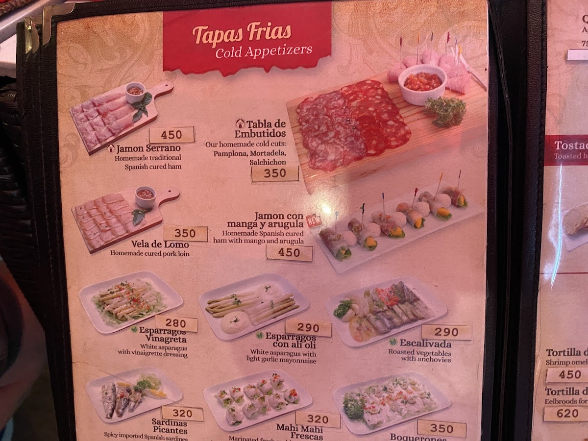 Menu Alba Restaurante Español-5