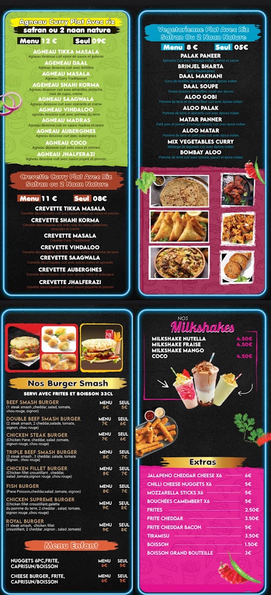 Menu Albaar's Station-2