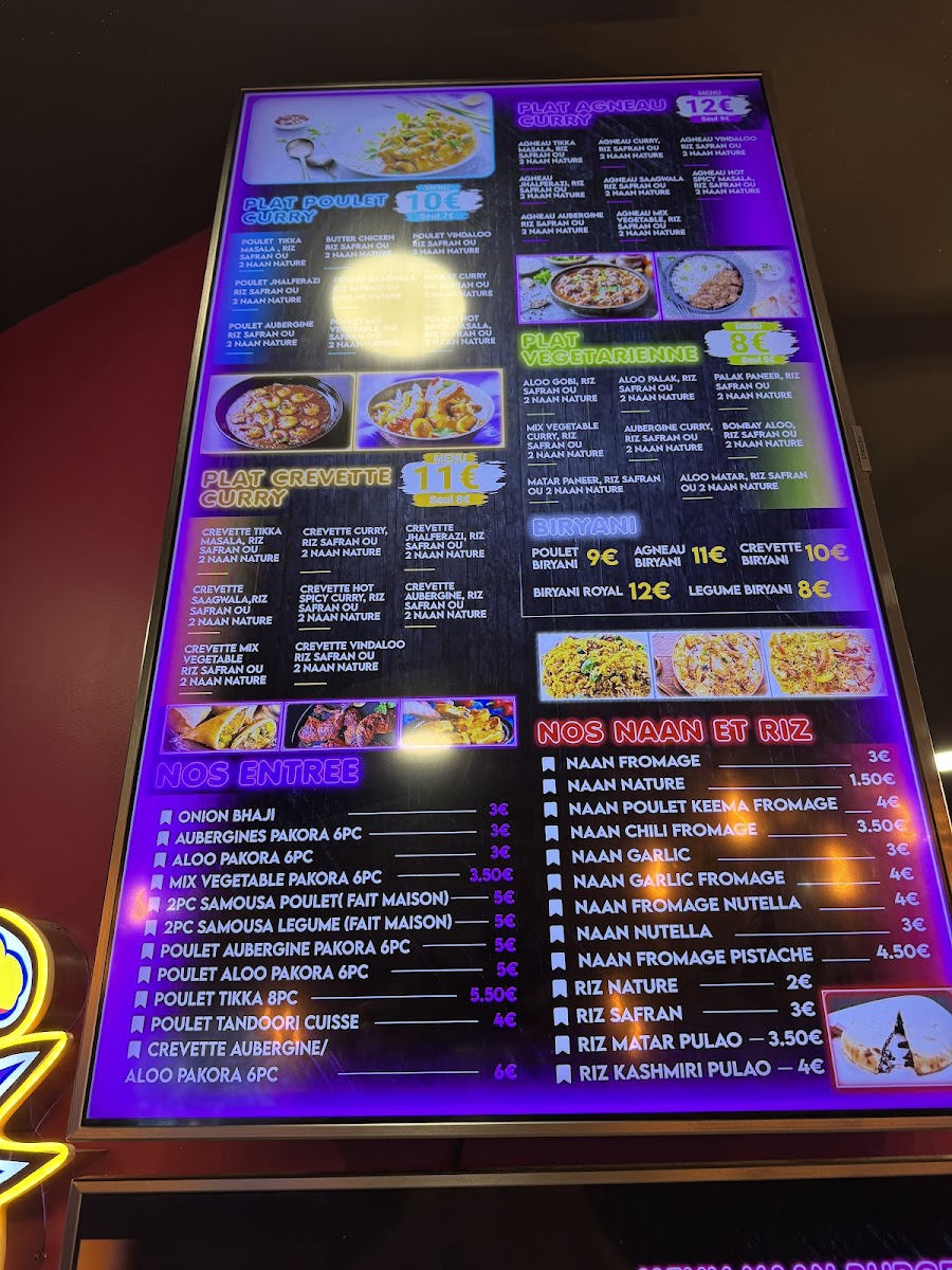 Menu Albaar's Station-4