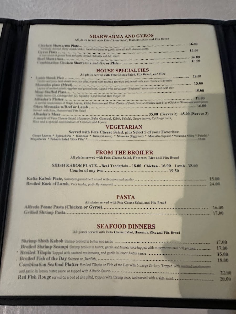 Menu Albasha Greek & Lebanese-2