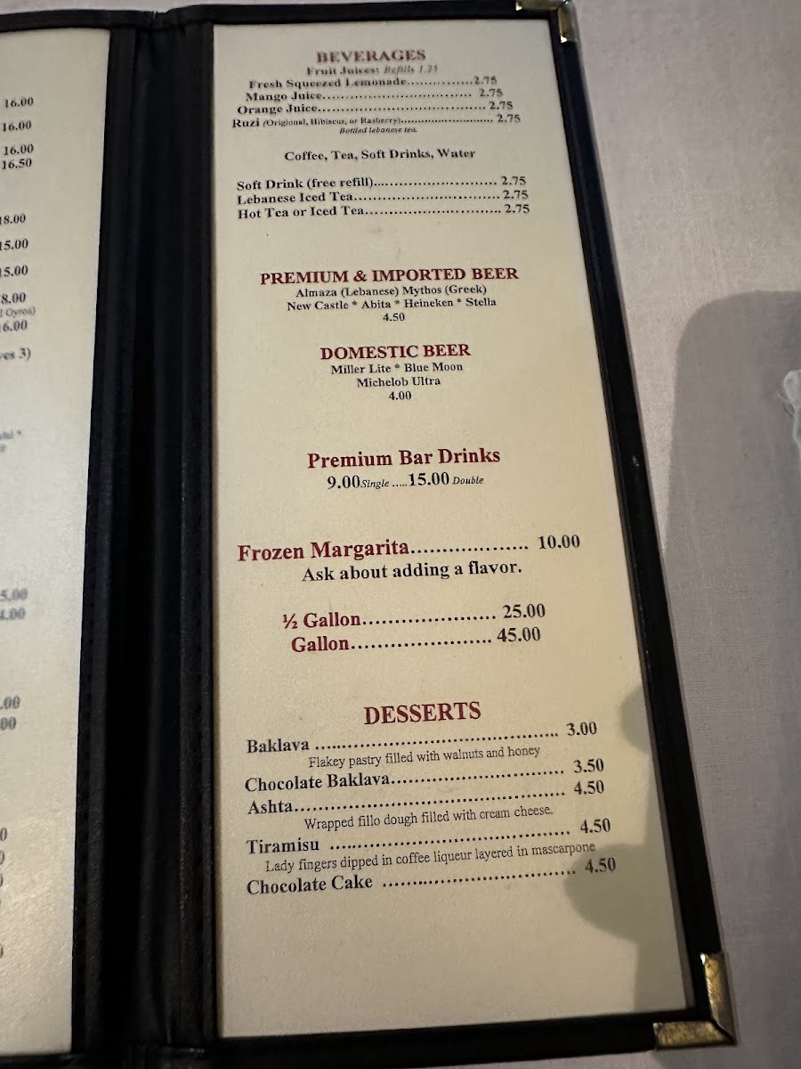 Menu Albasha Greek & Lebanese-6