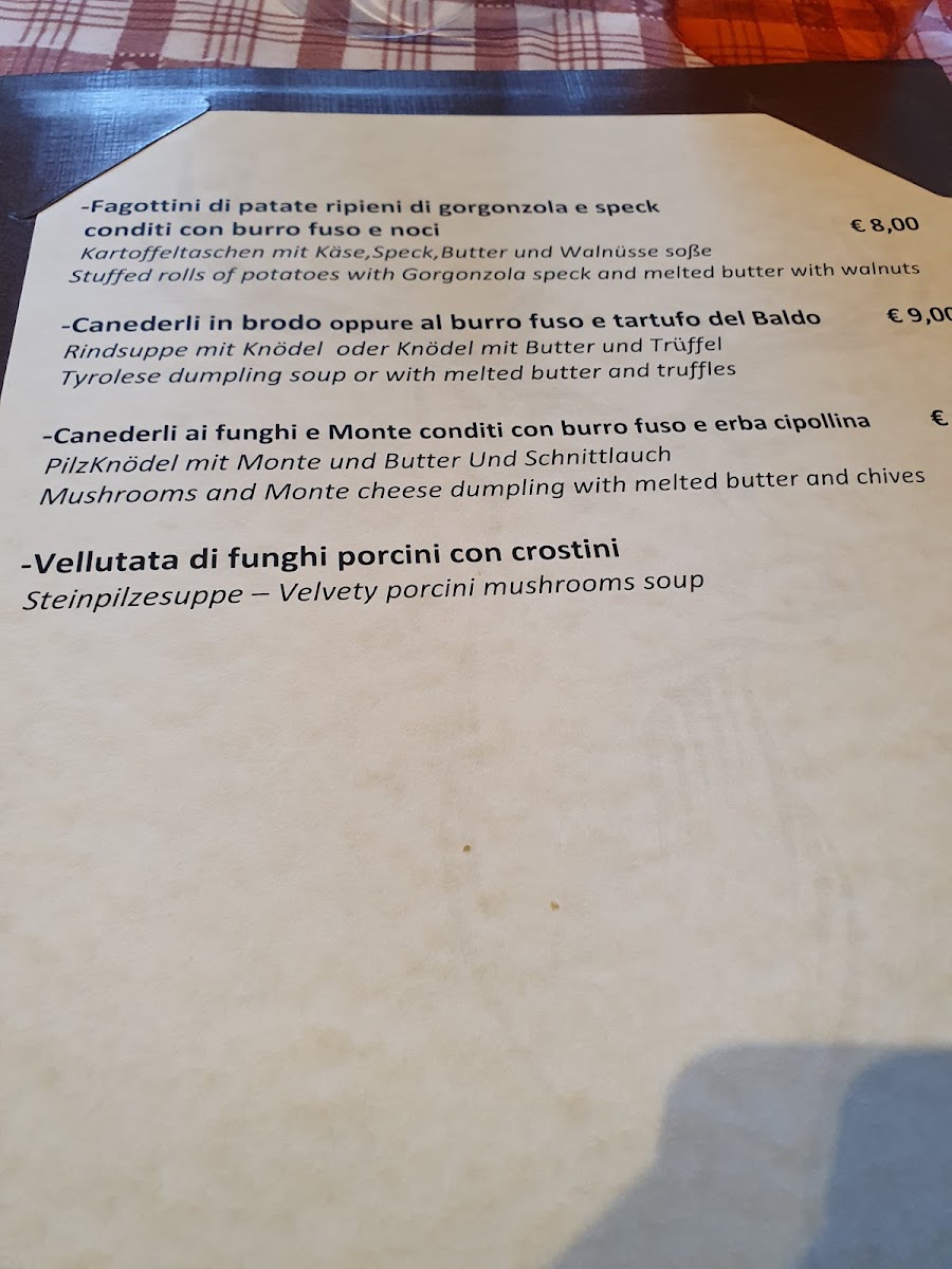 Menu Albergo Ristorante Al Cacciatore-10