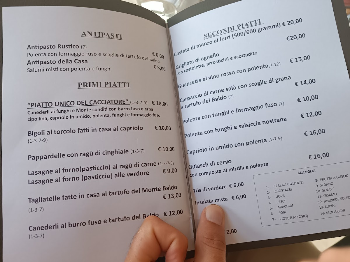 Menu Albergo Ristorante Al Cacciatore-4