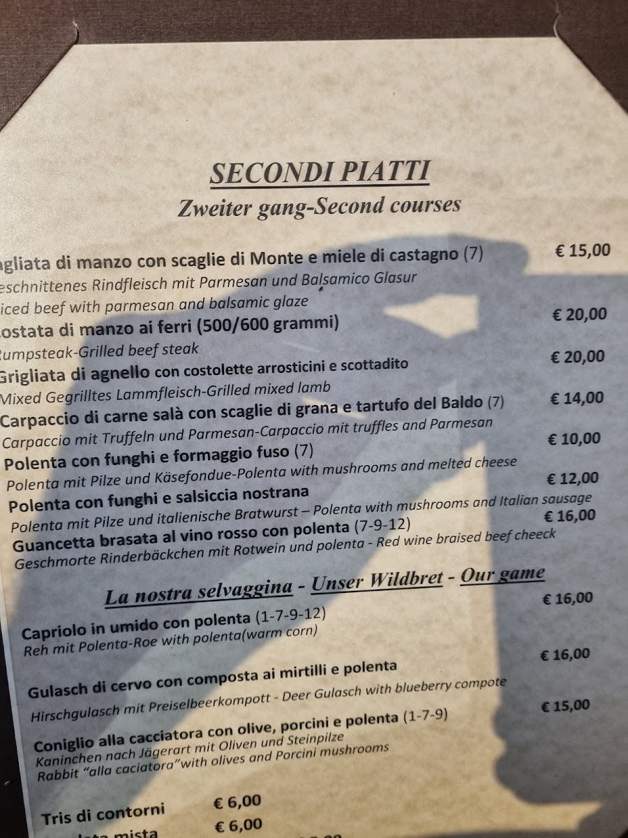 Menu Albergo Ristorante Al Cacciatore-5