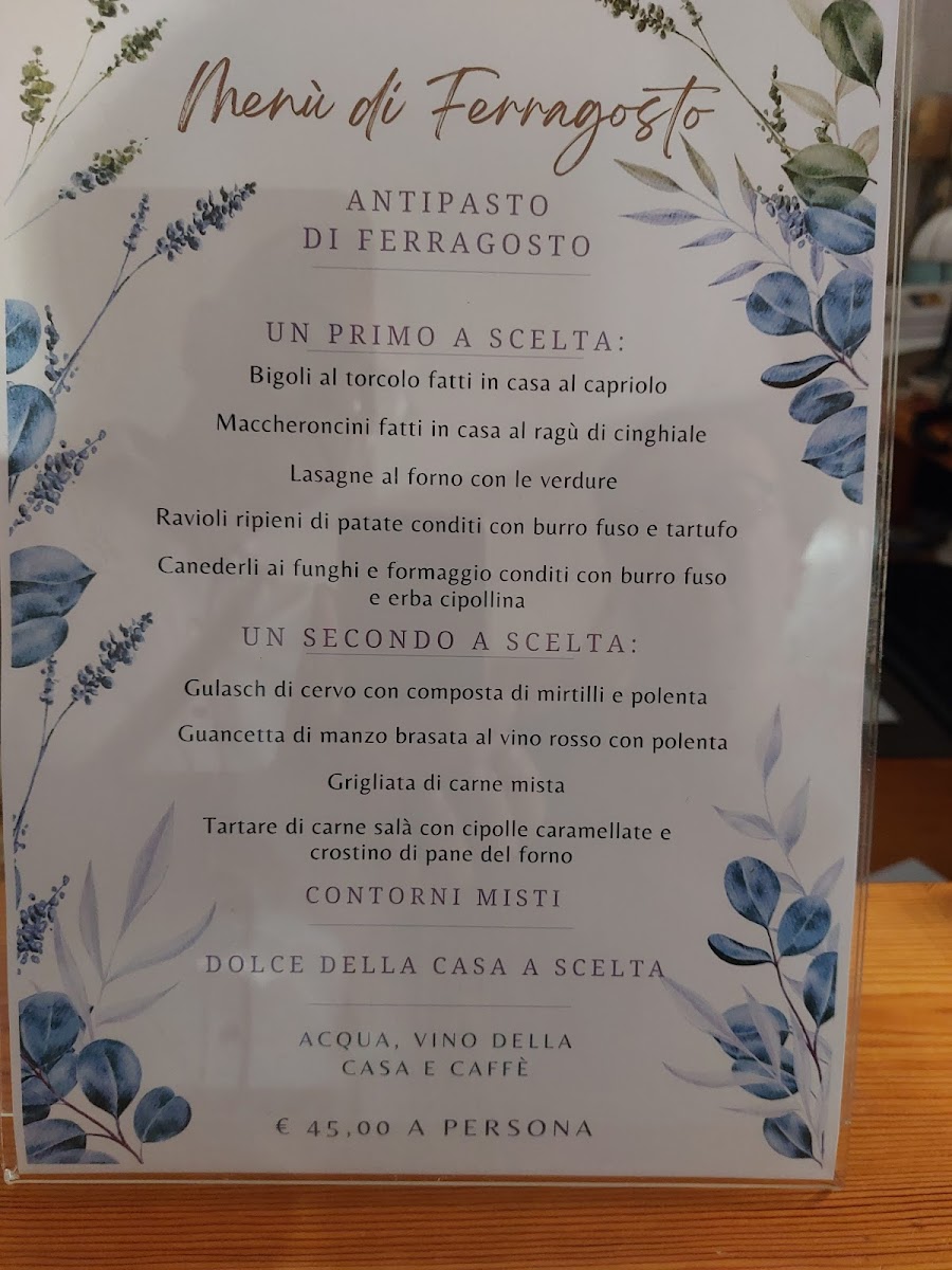 Menu Albergo Ristorante Al Cacciatore-8