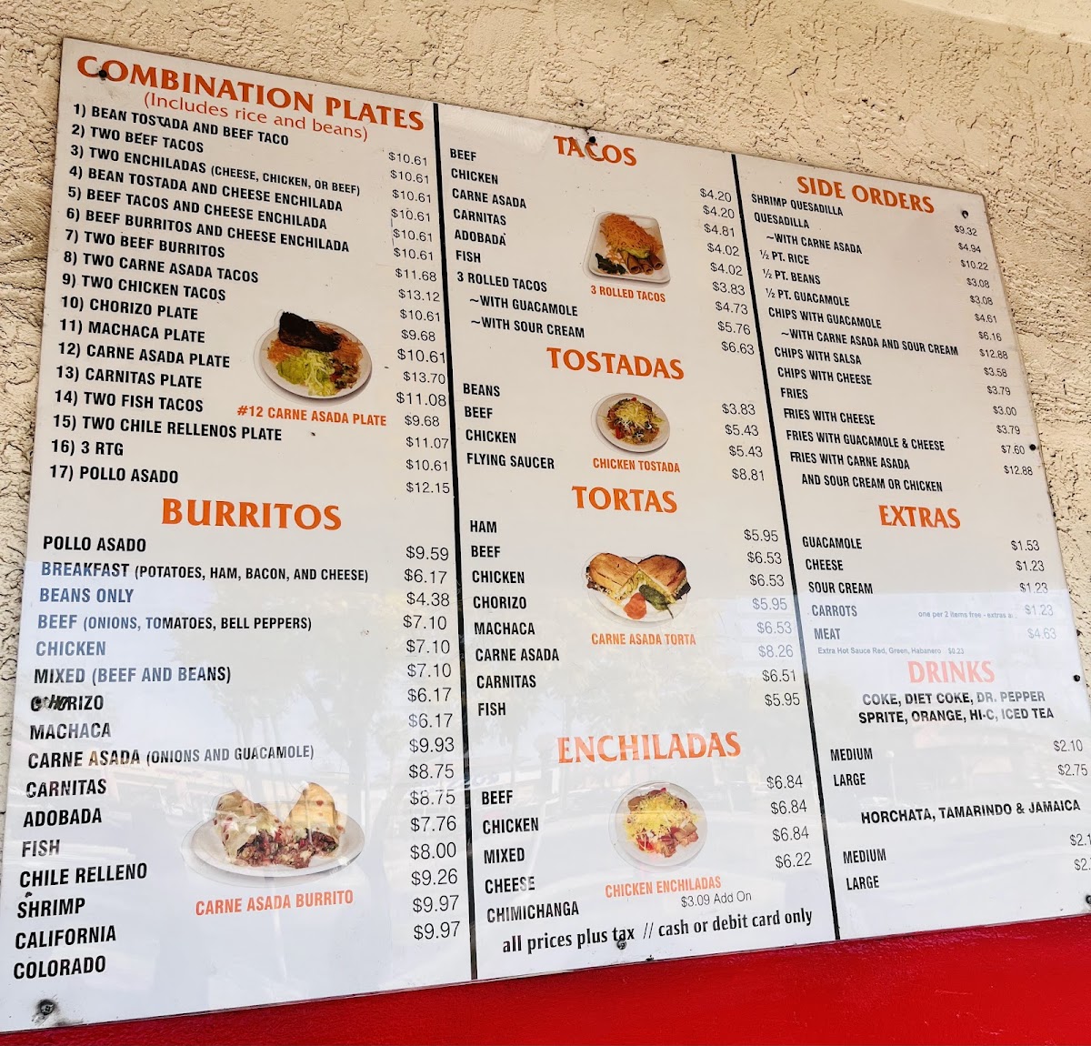 Menu Albertaco's Mexican Food-3