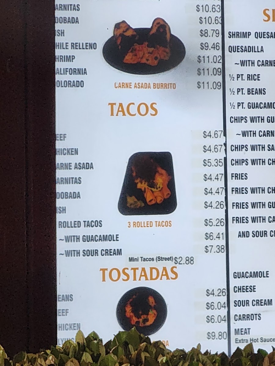 Menu Albertaco's Mexican Food-5