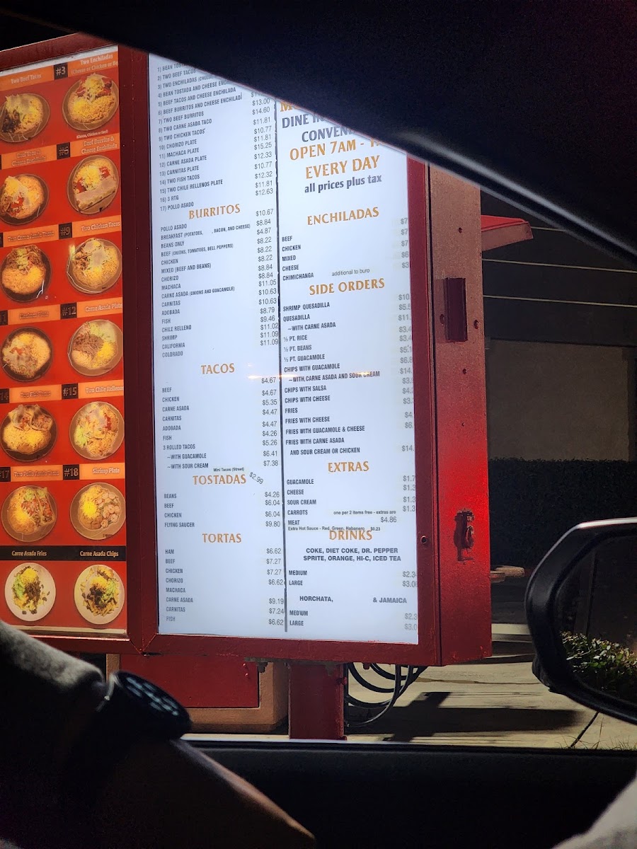 Menu Albertaco's Mexican Food-7