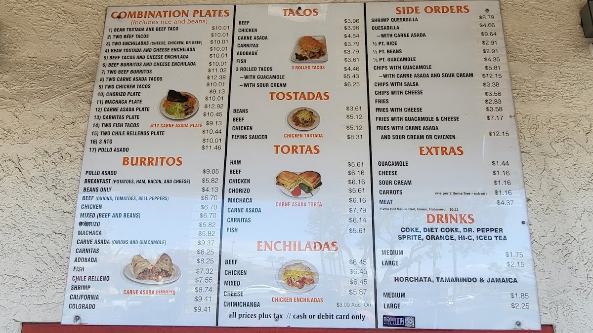 Menu Albertaco's Mexican Food-8