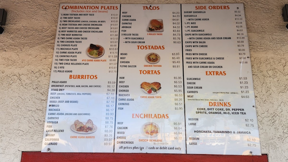 Menu Albertaco's Mexican Food-9
