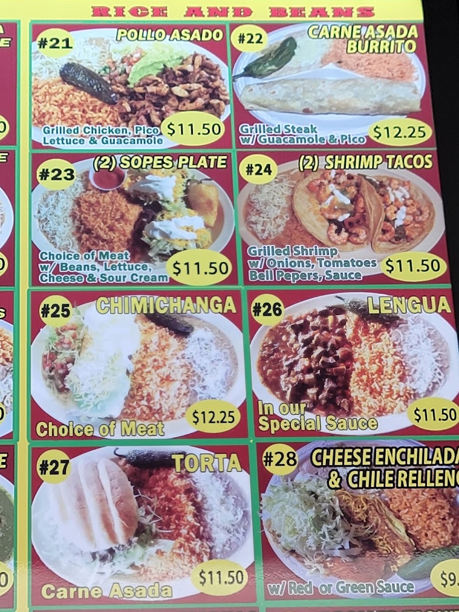 Menu Albertio's Fresh Mexican Food-3