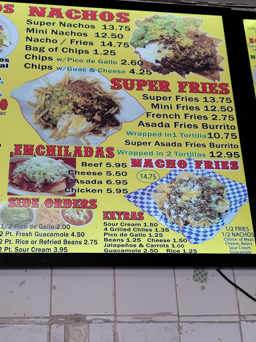 Menu Albertio's Fresh Mexican Food-5