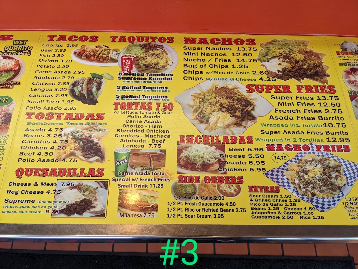 Menu Albertio's Fresh Mexican Food-6