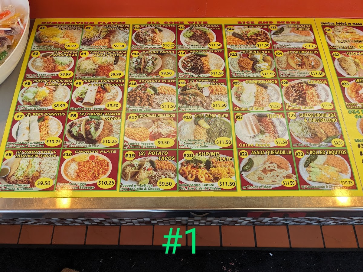 Menu Albertio's Fresh Mexican Food-8