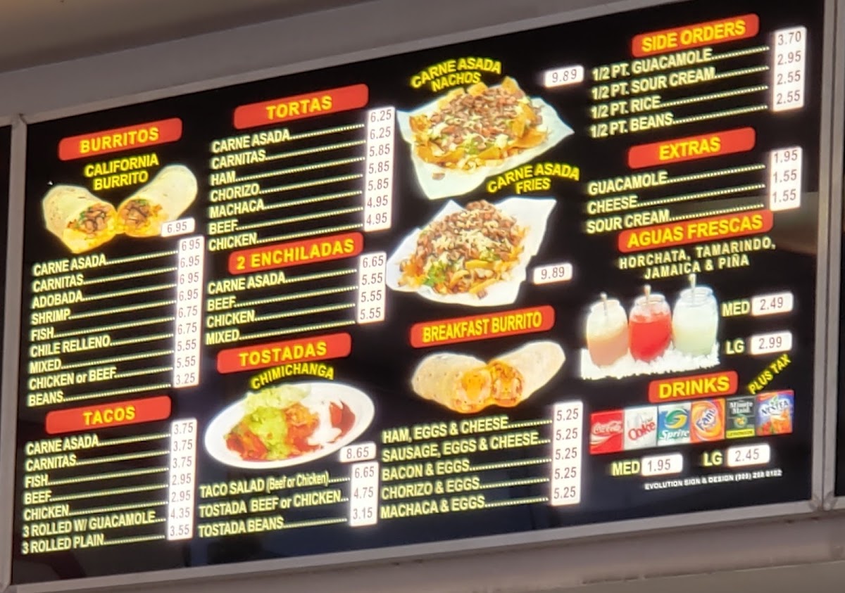 Menu Alberto's Mexican Food-4