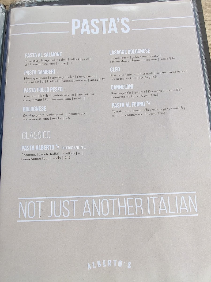Menu Alberto's-9