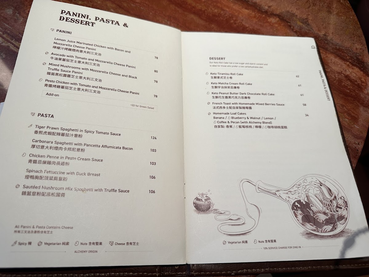 Menu Alchemy Origin-10