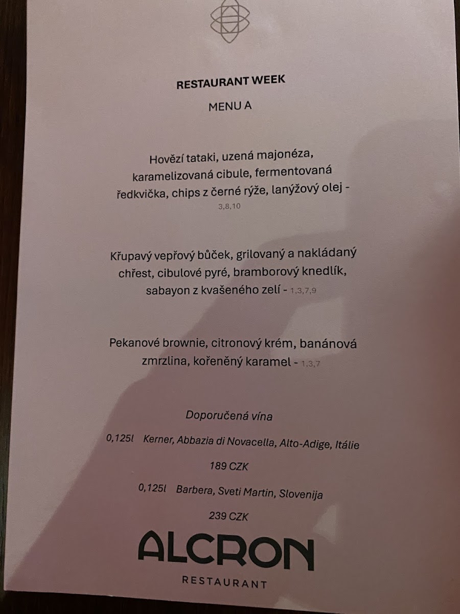 Menu Alcron Restaurant-2