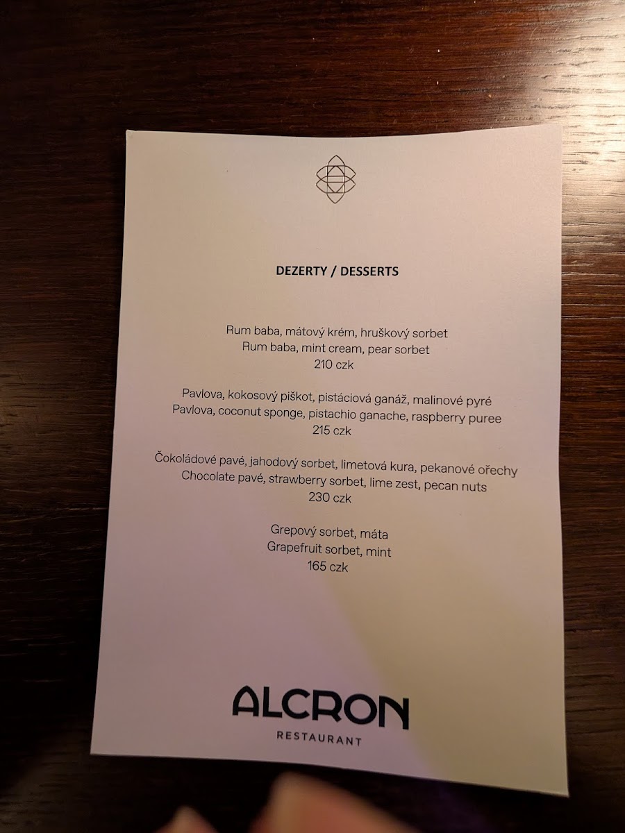 Menu Alcron Restaurant-7