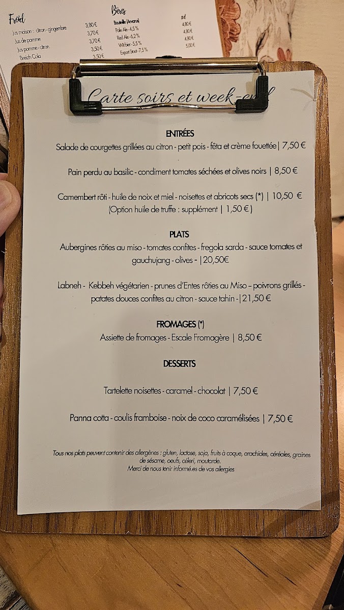 Menu Alé - Restaurant-2