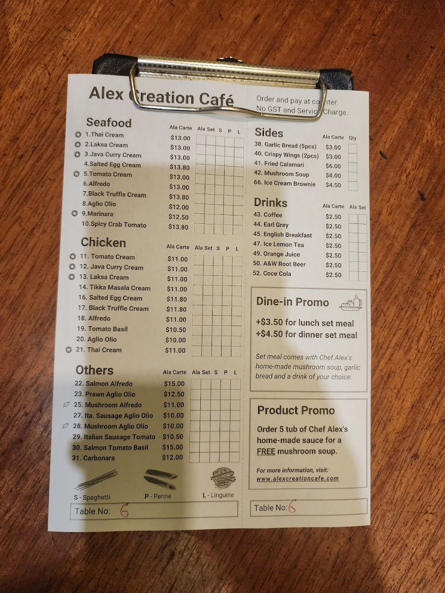 Menu Alex Creation Café-10