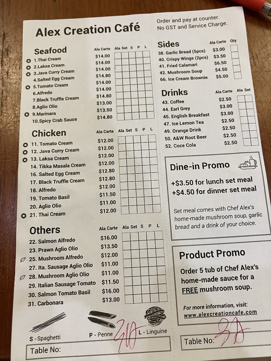 Menu Alex Creation Café-2