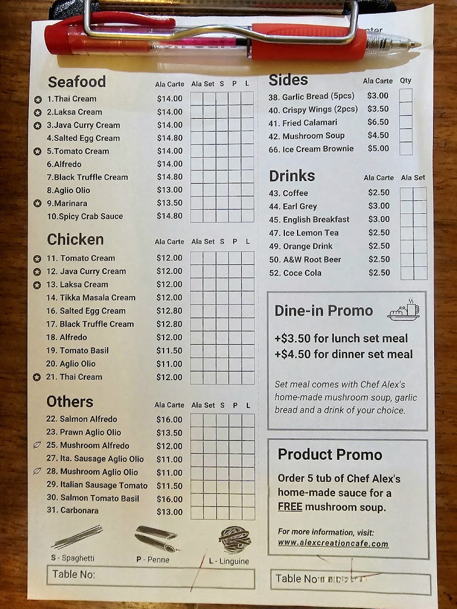 Menu Alex Creation Café-3