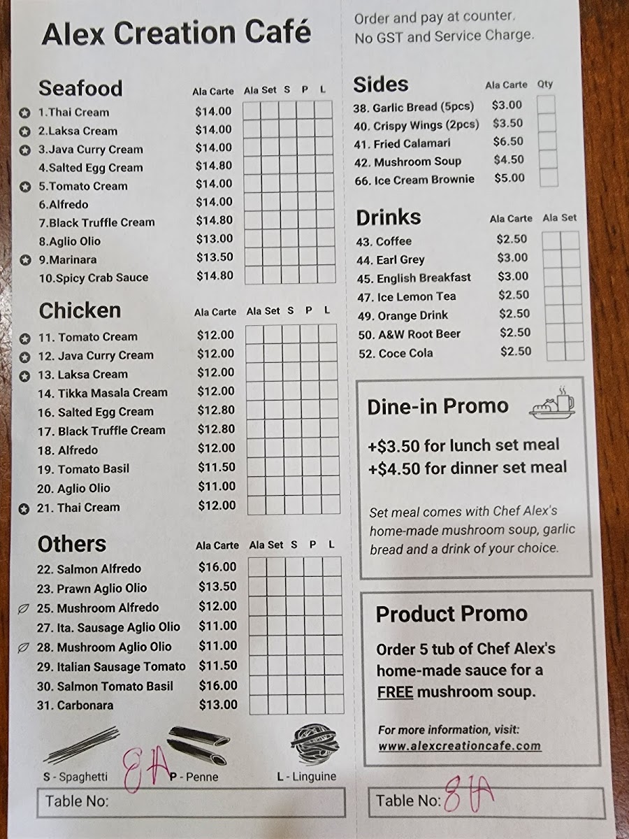 Menu Alex Creation Café-4