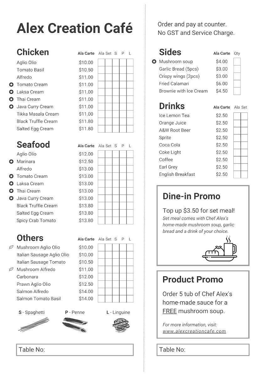 Menu Alex Creation Café-9