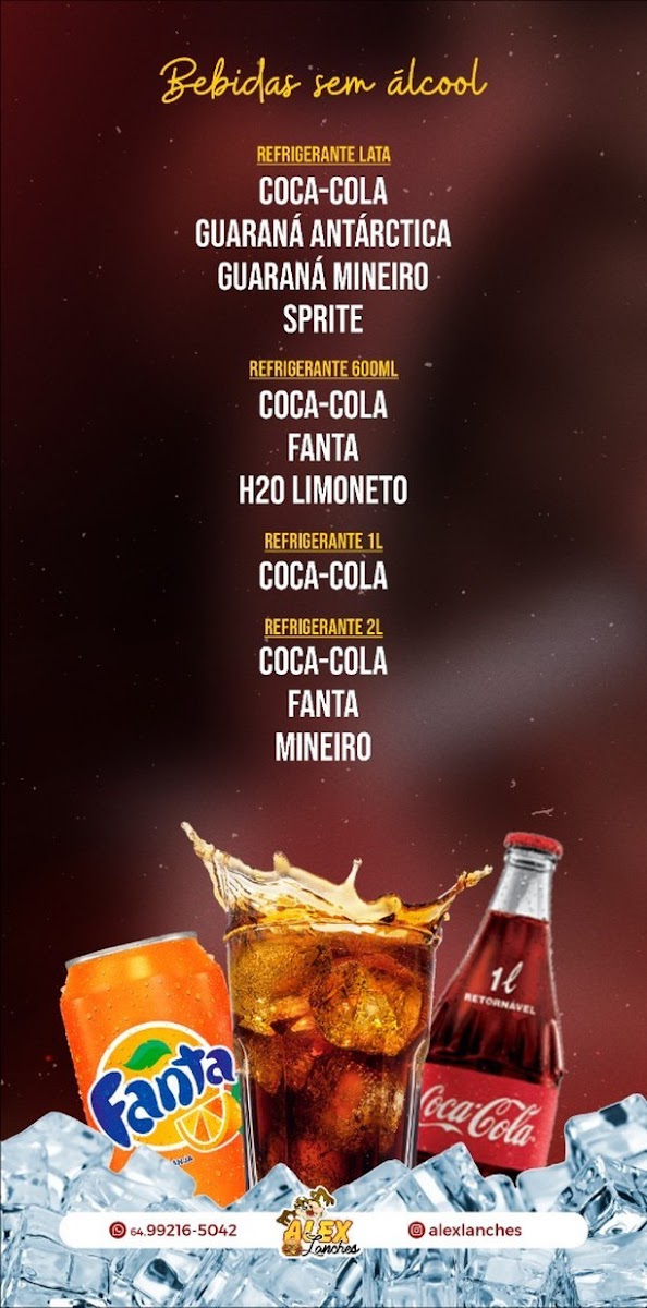 Menu Alex Lanches-6