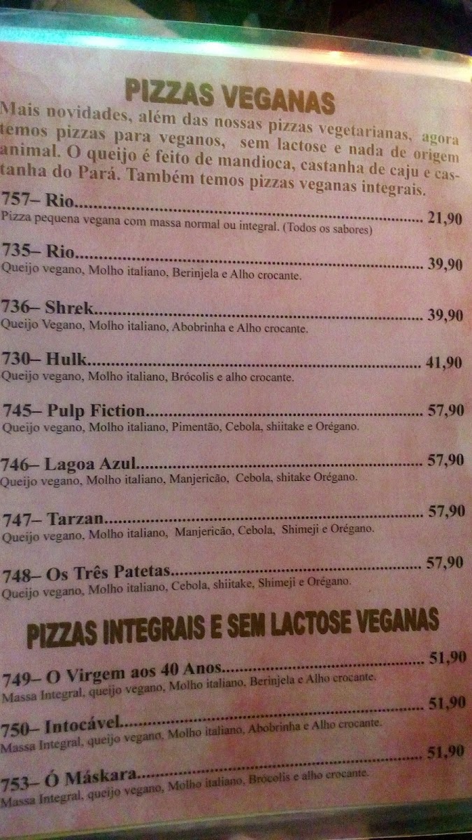 Menu Alfredo's Pizzaria-10
