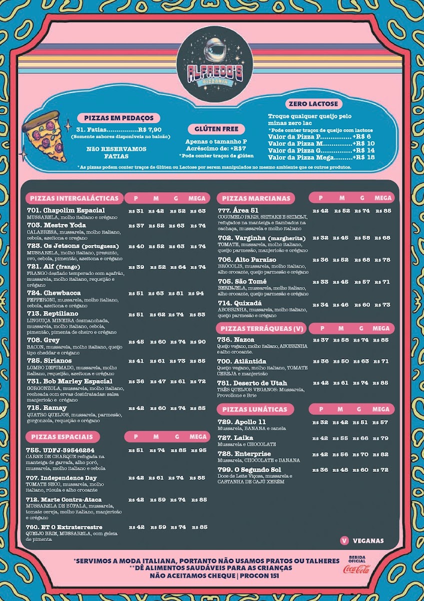 Menu Alfredo's Pizzaria-3