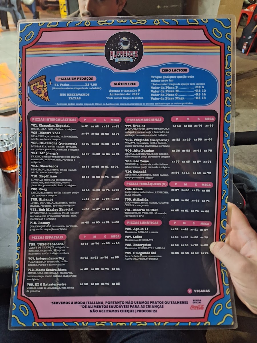Menu Alfredo's Pizzaria-4