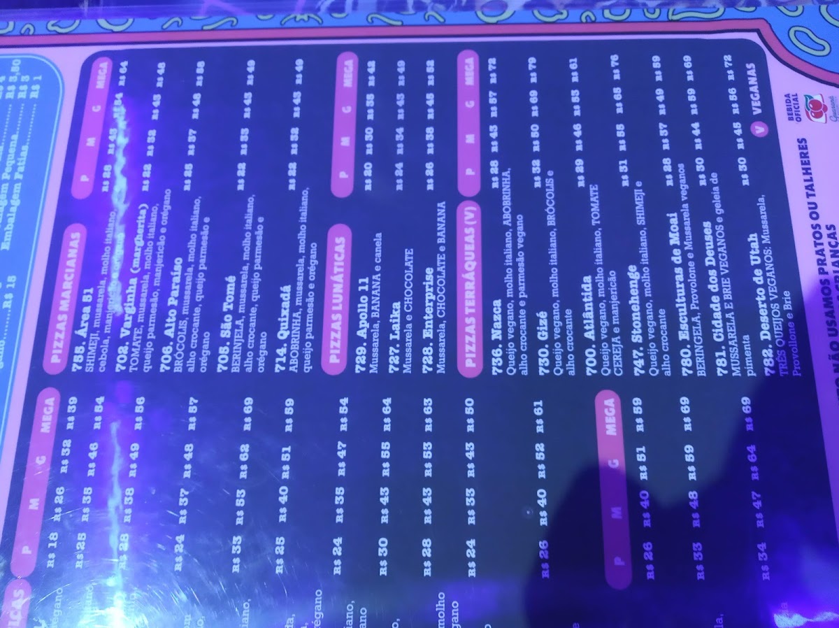 Menu Alfredo's Pizzaria-8