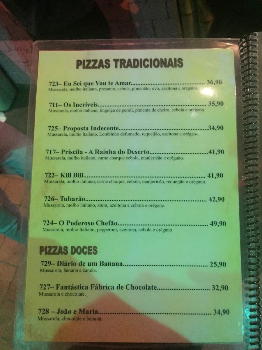 Menu Alfredo's Pizzaria-9