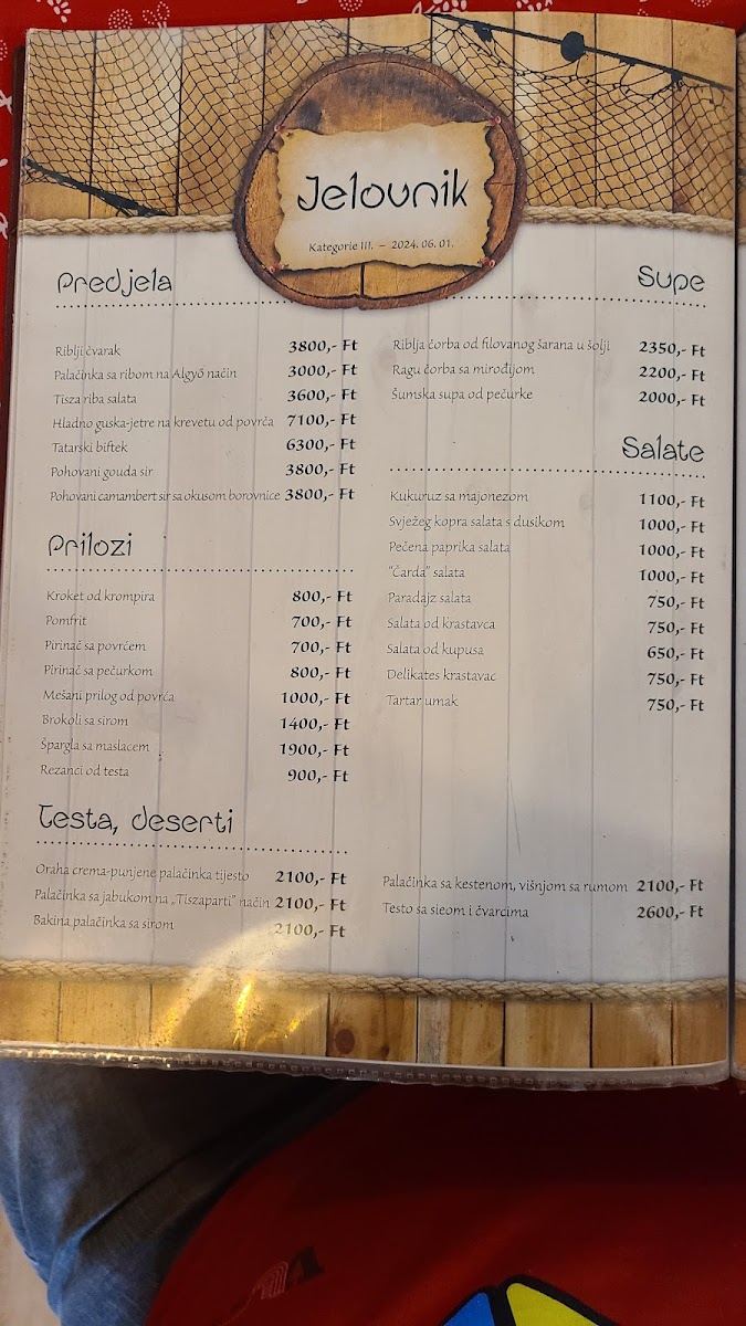 Menu Algyői Halászcsárda-1
