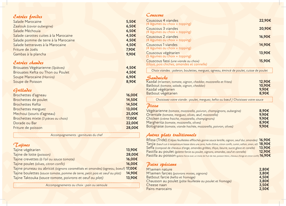 Menu Alhambra Bar À Couscous-1
