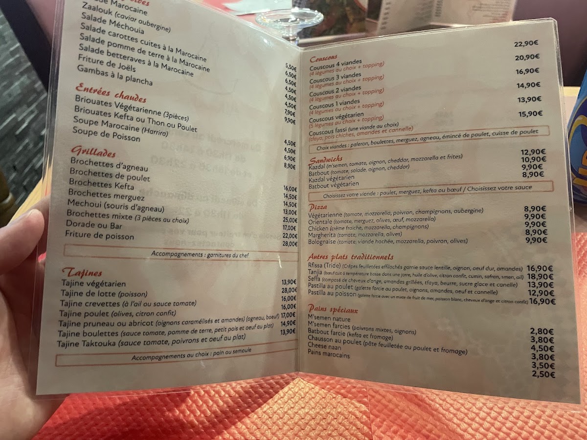 Menu Alhambra Bar À Couscous-2
