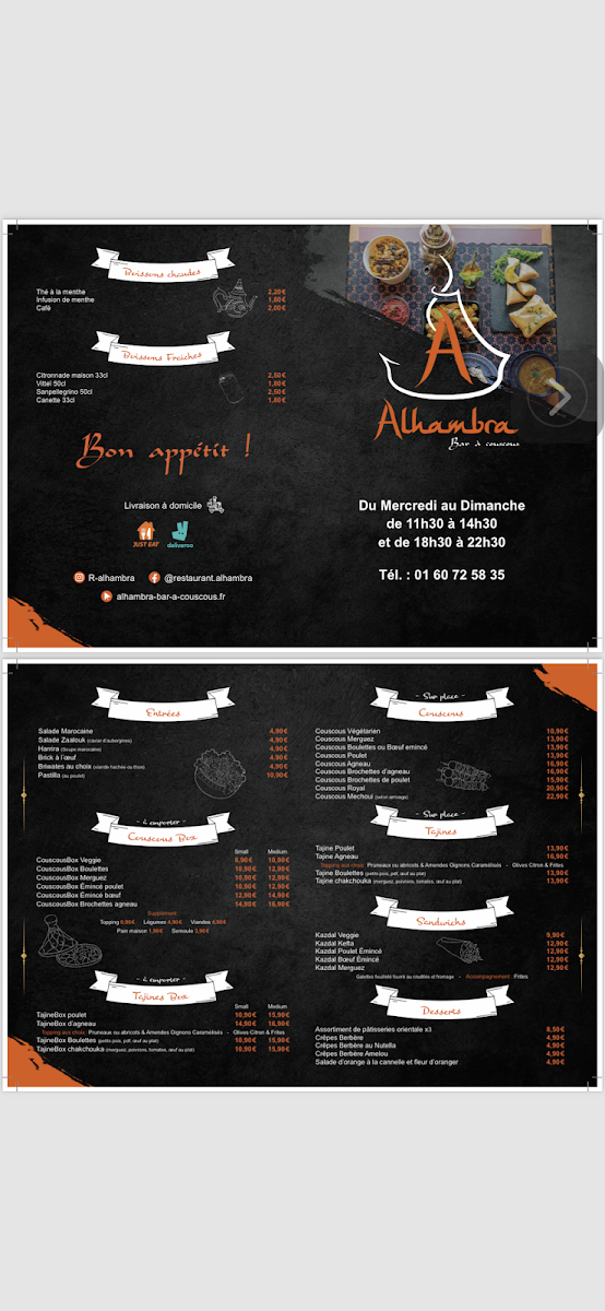 Menu Alhambra Bar À Couscous-4