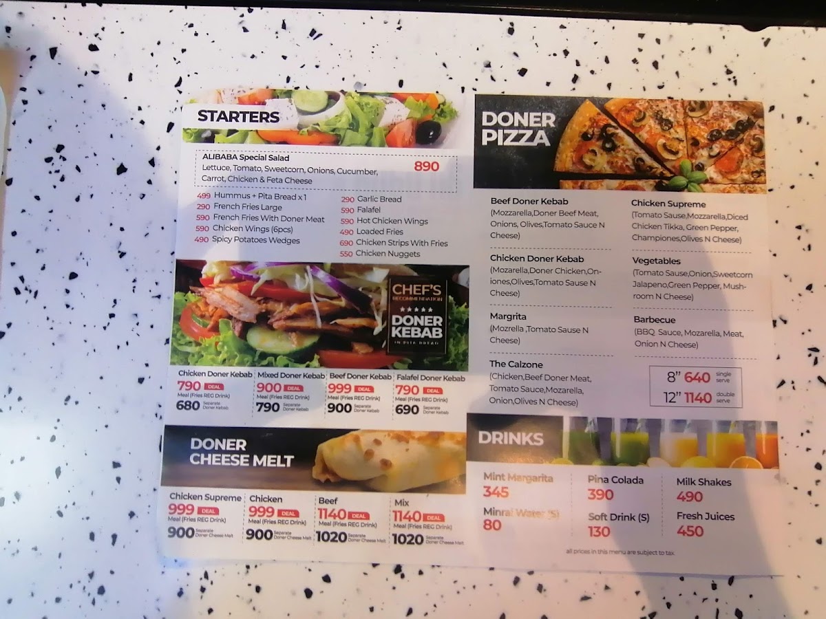 Menu Ali Baba Doner Kebab-8