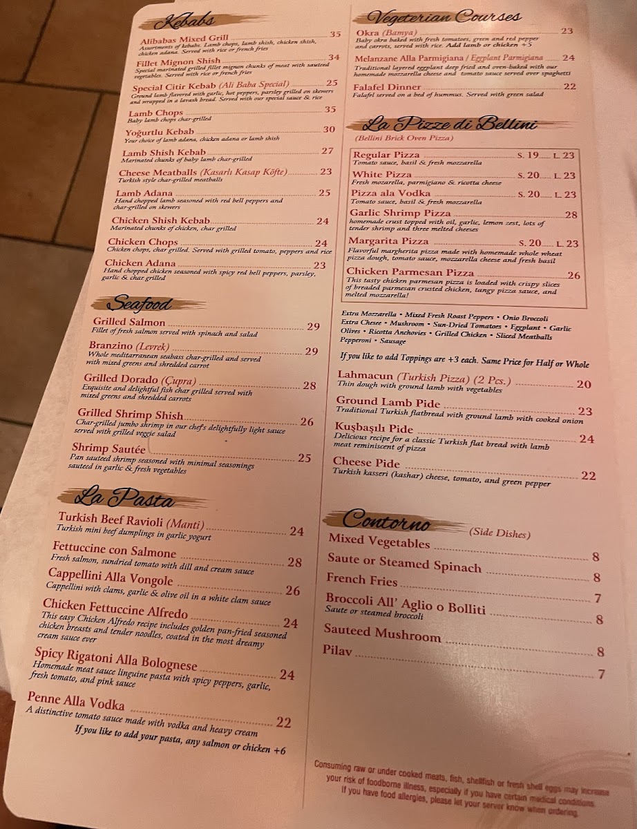 Menu Ali Baba Mediterranean & Turkish Cuisine-4