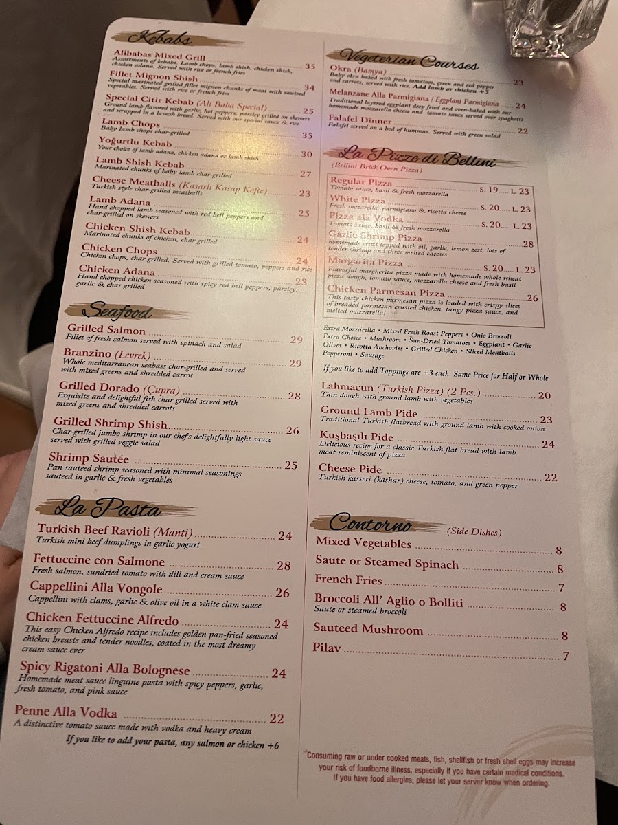 Menu Ali Baba Mediterranean & Turkish Cuisine-6